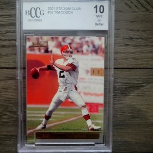 Tim Couch 2001 Stadium Club BCCG 10 MINT Trading Card